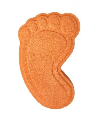 کوکتل پدیکور ناستالیا NASTALIA طرح پا نارنجی