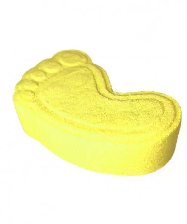 کوکتل پدیکور ناستالیا NASTALIA طرح پا زرد