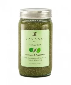 شوگر اسکراب پا زاوانو ZAVANO 600g رایحه اکالیپتوس و نعنا
