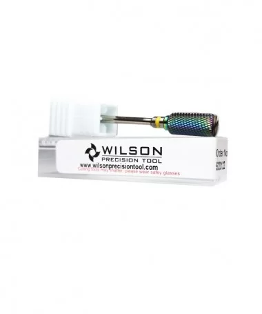 سر سوهان الماسه استوانه ای سرتخت روکش کروم ویلسون WILSON نوار زرد