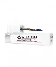 سر سوهان الماسه بادامی روکش کروم ویلسون WILSON نوار زرد