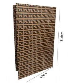 آلبوم کالیته ناخن 160 عددی فندی FENDI قهوه ای