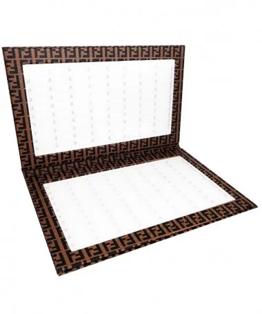 آلبوم کالیته ناخن 160 عددی فندی FENDI قهوه ای