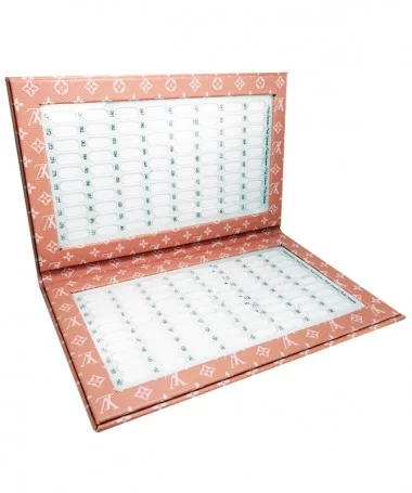 آلبوم کالیته ناخن 160 عددی لویی ویتون LOUIS VUITTON گلبهی