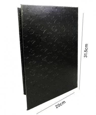 آلبوم کالیته ناخن 160 عددی لویی ویتون LOUIS VUITTON مشکی