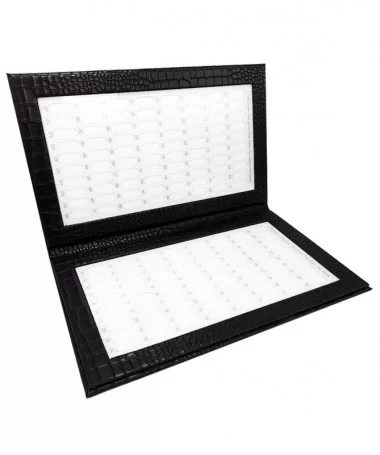 آلبوم کالیته ناخن 160 عددی طرح پوست مار مشکی