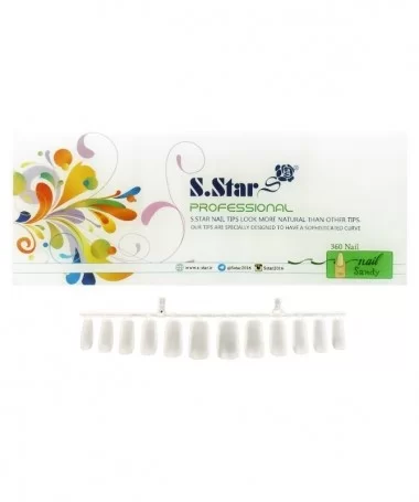 ناخن مصنوعی شیشه ای 360 عددی S-STAR