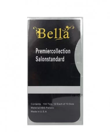 تیپ ناخن بلا BELLA شیشه ای 100 عددی