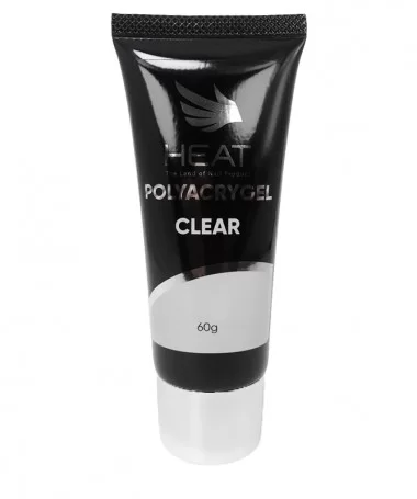 پلی ژل کاشت ناخن کلیر هیت HEAT