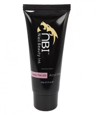 پلی ژل ناخن ان بی آی NBI DEEP PINK 60g
