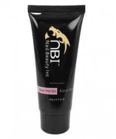 پلی ژل ناخن ان بی آی NBI DEEP PINK 60g