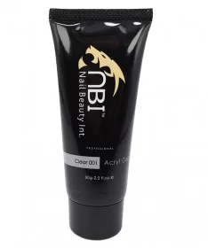 پلی ژل ناخن ان بی آی NBI CLEAR 60g