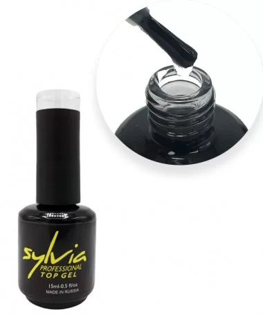 تاپ کات ناخن سیلویا SYLVIA 15 ml
