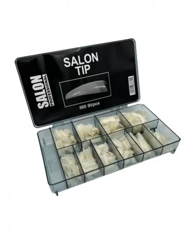 تیپ ناخن طبیعی 500 عددی سالن  SALON - اورجینال