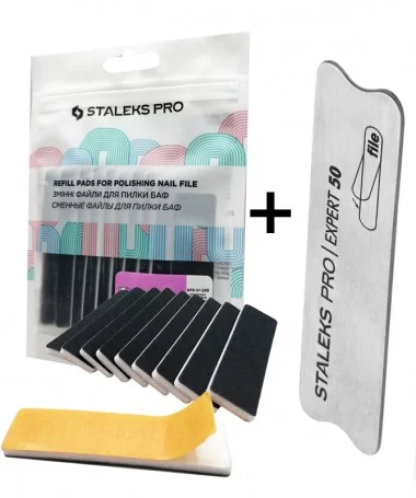 بیس فلزی بافر MBE-50 + پک 10 عددی یدک DFE-51-240 استالکس STALEKS
