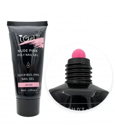 پلی ژل آی ژل IGEL NUDE PINK 30ml