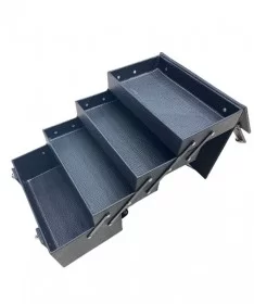 کیف آکاردئونی لوازم کاشت ناخن ای ام EM