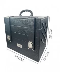 کیف آکاردئونی لوازم کاشت ناخن ای ام EM