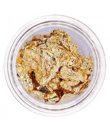 دیزاین ورق طلای ناخن، پک 12 عددی