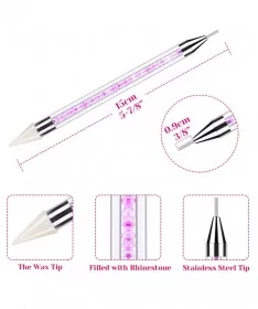 قلم نگین حرفه ای دو سر