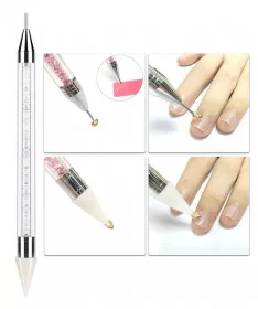 قلم نگین حرفه ای دو سر