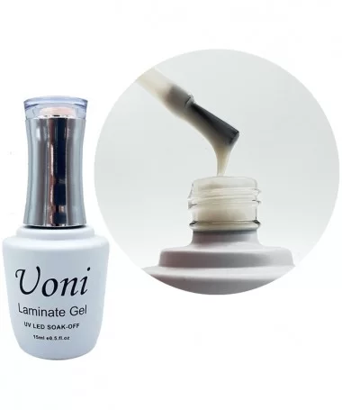 لمینیت ناخن شیری یونی UONI 15ml