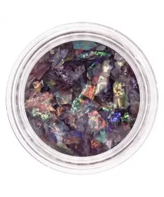 دیزاین شاتر گلس ناخن، پک 12 عددی رنگی