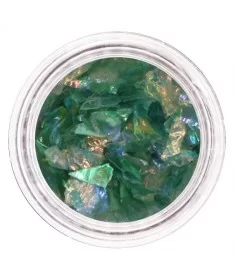 دیزاین شاتر گلس ناخن، پک 12 عددی رنگی