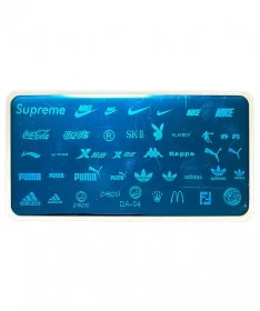 شابلون فلزی طراحی ناخن DA-04