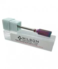 سر سوهان الماسه استوانه ای سرتخت  ویلسون WILSON نوار قرمز