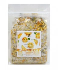 نمک دریایی 1020 گرم زاوانو ZAVANO - پرتقال حاوی گل خشک