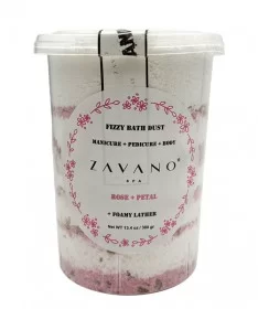 پودر کوکتل 380 گرم زاوانو ZAVANO - گل رز حاوی گل خشک