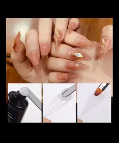 قالب کاشت ناخن کوپر 120 عددی KOPER - بادامی