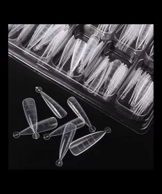 قالب کاشت ناخن کوپر 120 عددی KOPER - بادامی