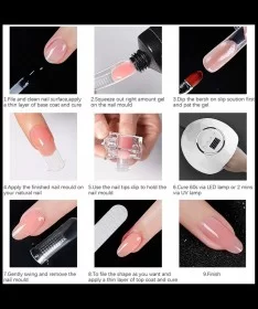 قالب کاشت ناخن کوپر 120 عددی KOPER U CURVE