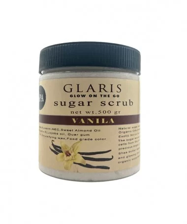 شوگر اسکراب گلاریس GLARIS 500gr وانیل