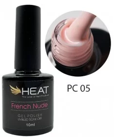 لاک ژل بیس فرنچ هیت HEAT PC05