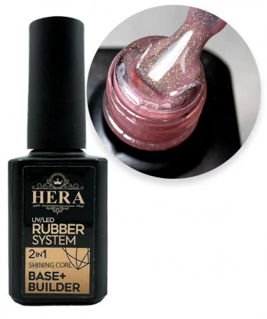 رابر بیس هرا HERA SHINING CORAL RB006 - صورتی مرجانی شاین دار