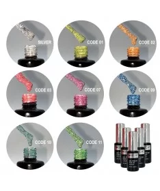 لاک ژل دیسکو نئون هیت HEAT