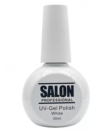 لاک ژل سفید 30 میل سالن SALON