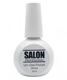 لاک ژل سفید 30 میل سالن SALON