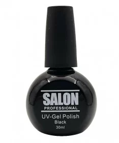 لاک ژل مشکی 30 میل سالن SALON