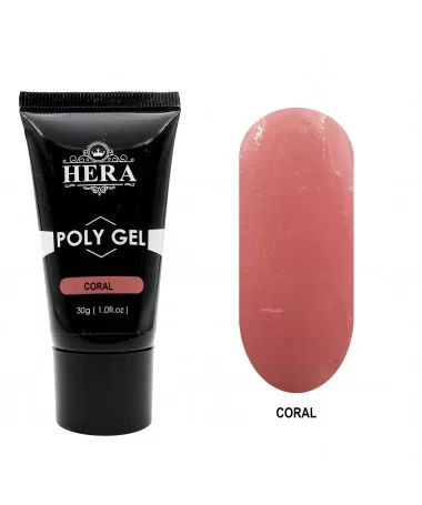 پلی ژل 30 میل هرا مرجانی HERA CORAL