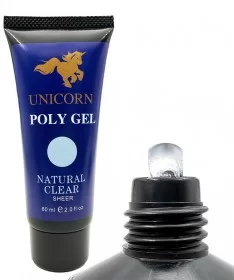 پلی ژل 60 میل کلیر یونیکورن UNICORN CLEAR - 01