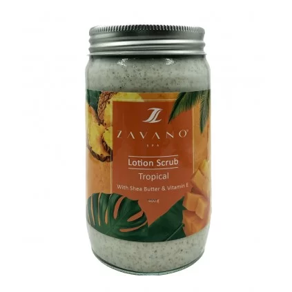 لوسیون اسکراب میوه های استوایی زاوانو ZAVANO