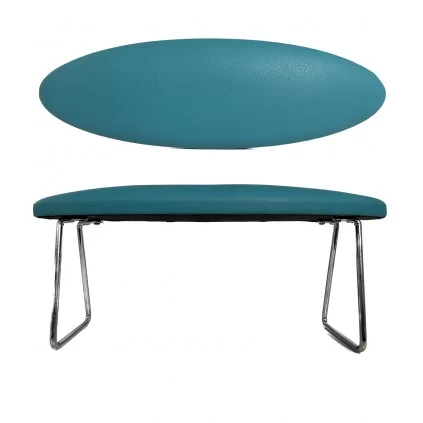 بالشتک زیر دست روسی پایه فلزی فیروزه ای