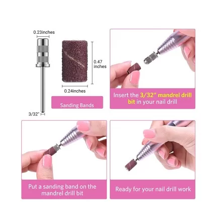 سر سوهان کاغذی درجه 180 چینی - بسته 100 عددی