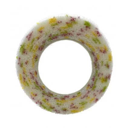 نوار محافظ ناخن 2.5 سانتی سفید طرح دار