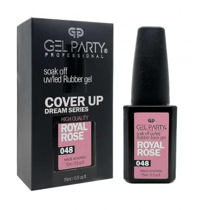 رابر بیس ناخن ژل پارتی GEL PARTY ROYAL ROSE