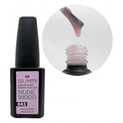 رابر بیس ناخن ژل پارتی GEL PARTY NUDE MOOD